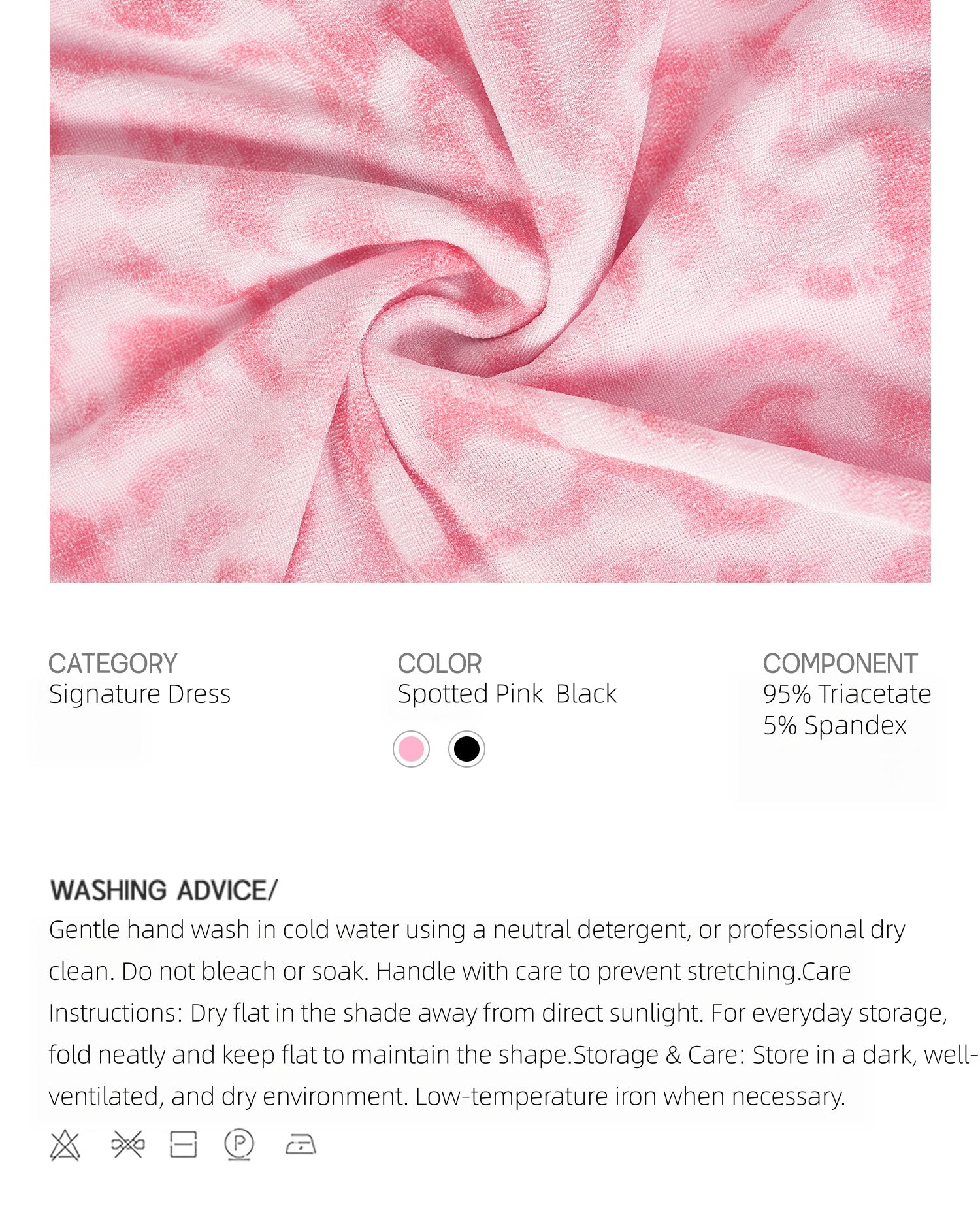 KIMUSSO “Pleated Elegance” Acetate Pleated Dress