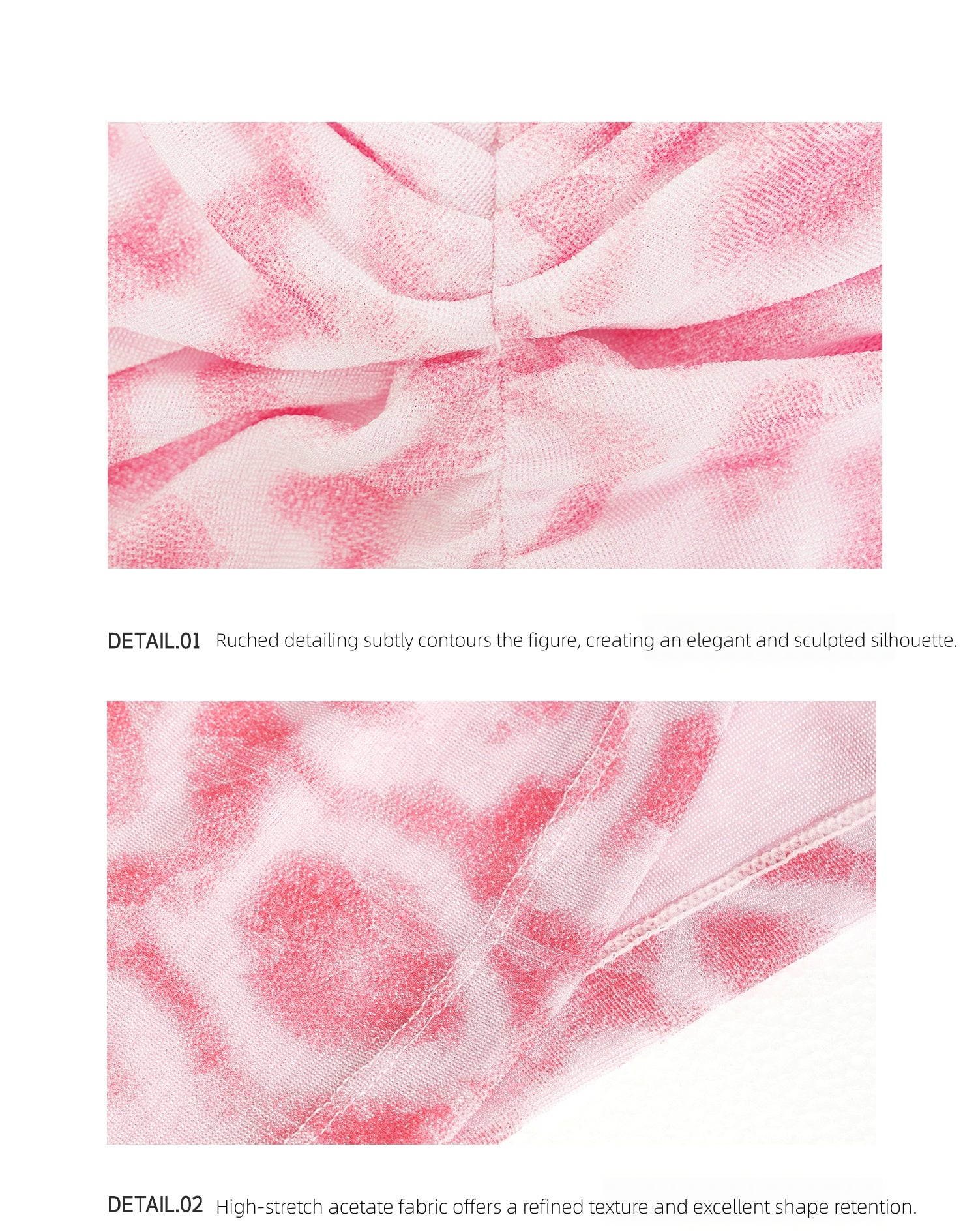 KIMUSSO “Pleated Elegance” Acetate Pleated Dress