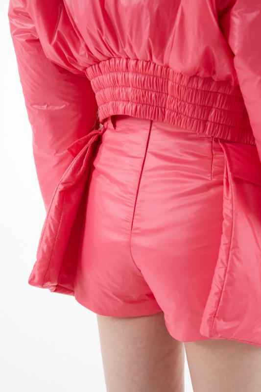 2025KIMUSSO International Fashion Week Silk cotton double-bag shorts