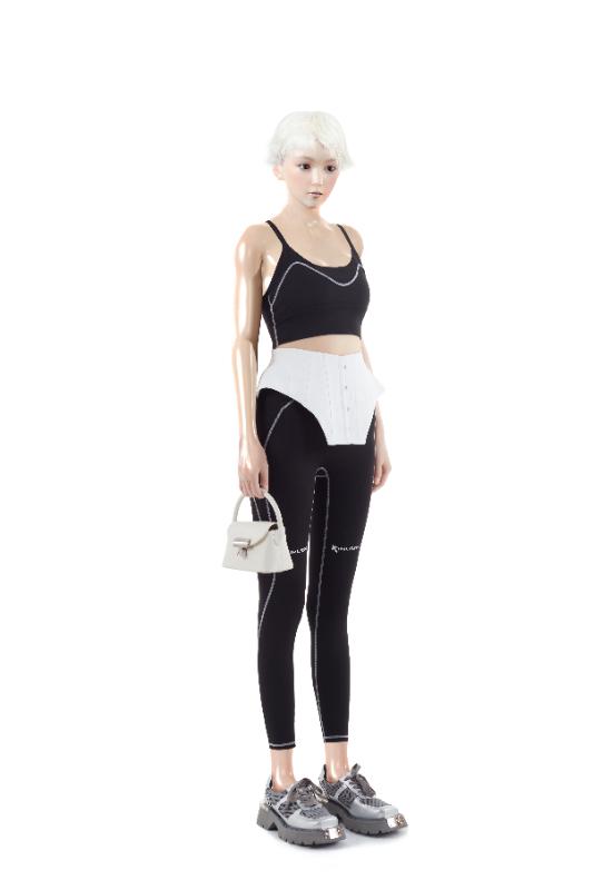 2025KIMUSSO International Fashion Week Silk cotton waist seal