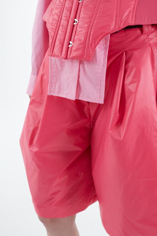 2025KIMUSSO International Fashion Week Silk cotton waist seal