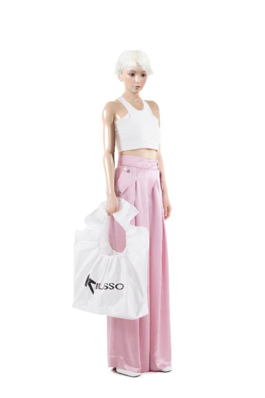 2025KIMUSSO International Fashion Week Stretch vest with neck hanging