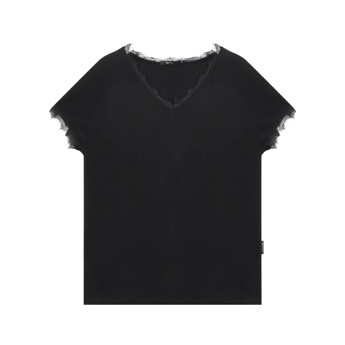 KIMUSSO "Fei Silk" lace T-shirt for women
