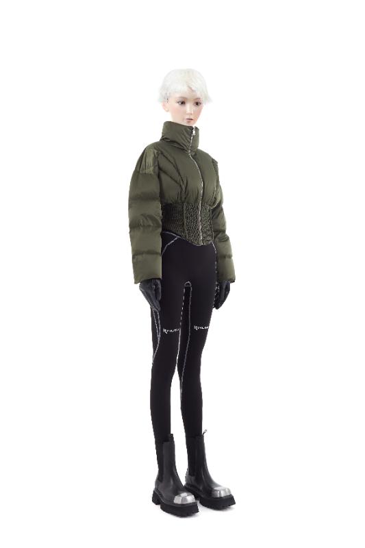 2025KIMUSSO International Fashion Week Short waist down jacket
