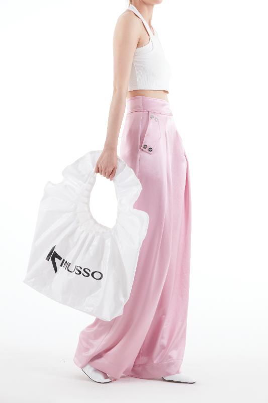 2025KIMUSSO International Fashion Week Stretch vest with neck hanging