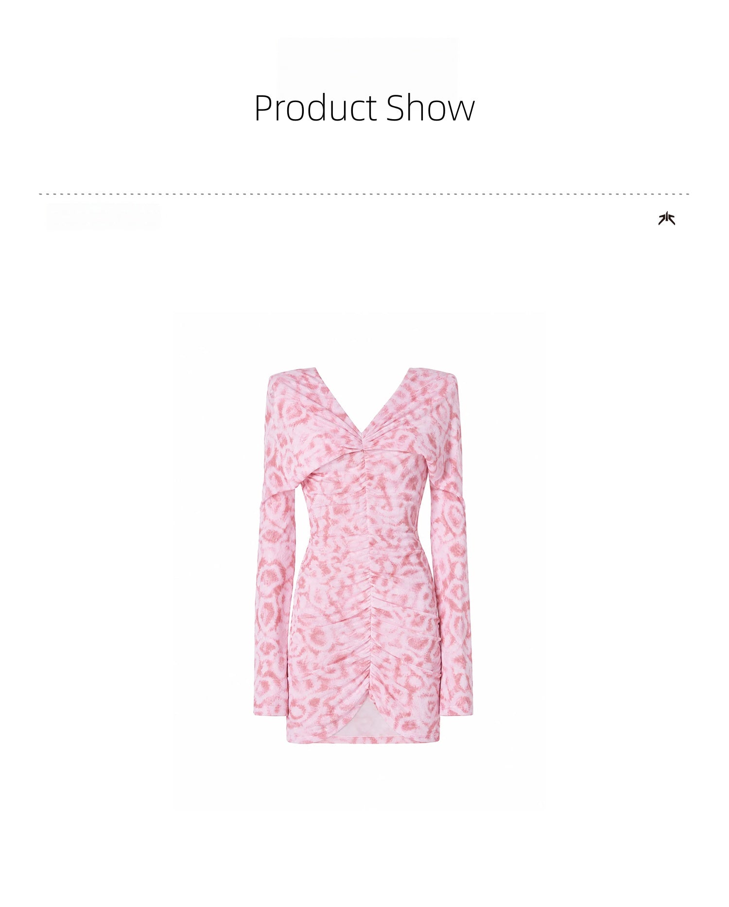 KIMUSSO “Pleated Elegance” Acetate Pleated Dress