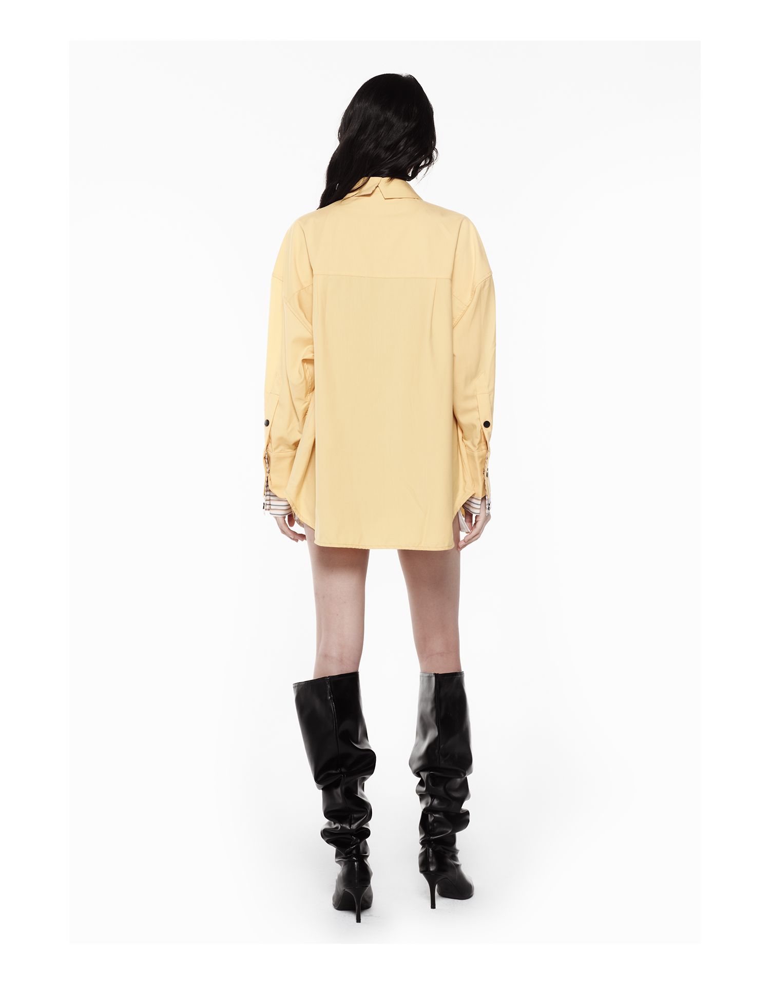 KIMUSSO Signature Multi-Pocket Short-Sleeve Shirt