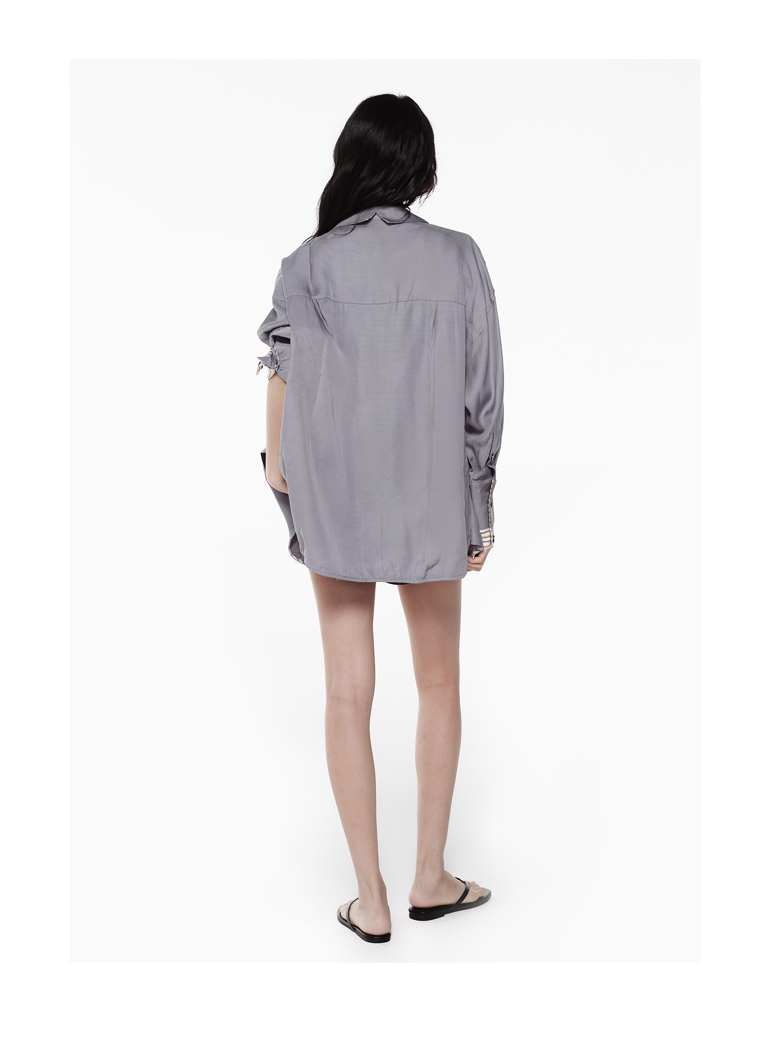KIMUSSO Signature Multi-Pocket Short-Sleeve Shirt