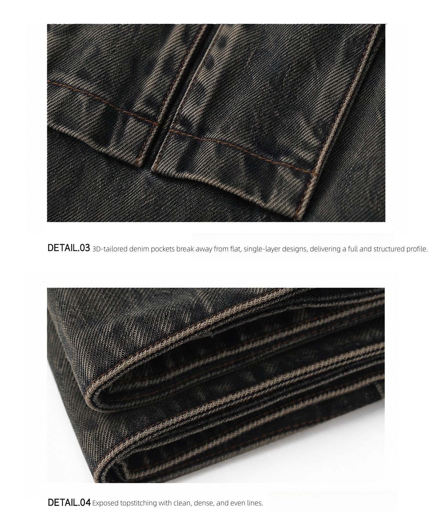 KIMUSSO Original Design Women's Zipper Utility Wide-Leg Pants - Niche High-End Style