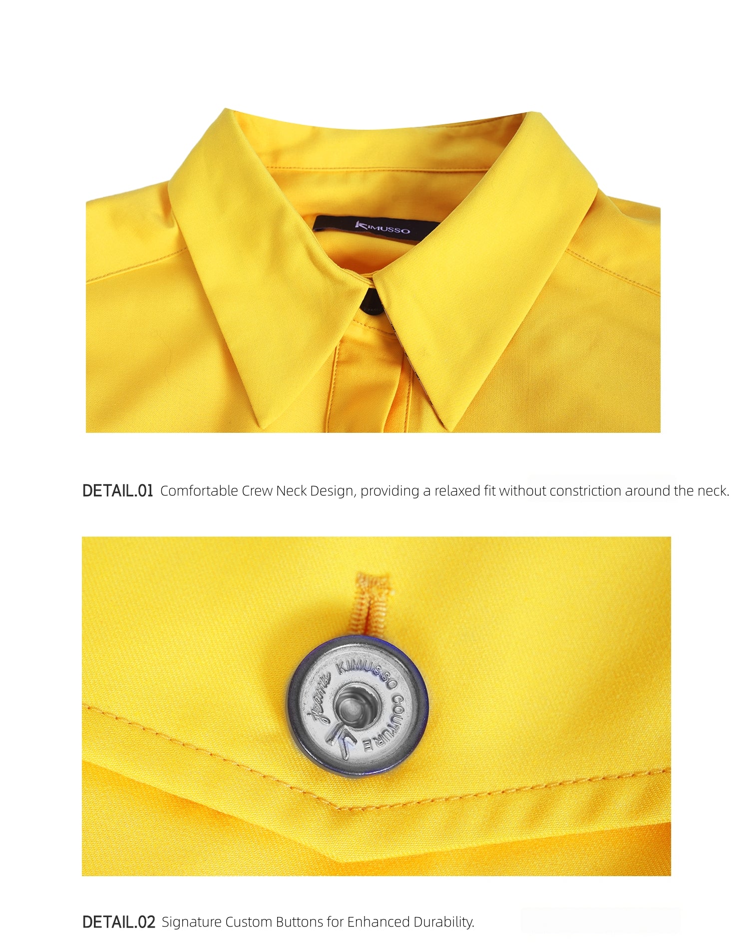 KIMUSSO Signature Multi-Pocket Short-Sleeve Shirt