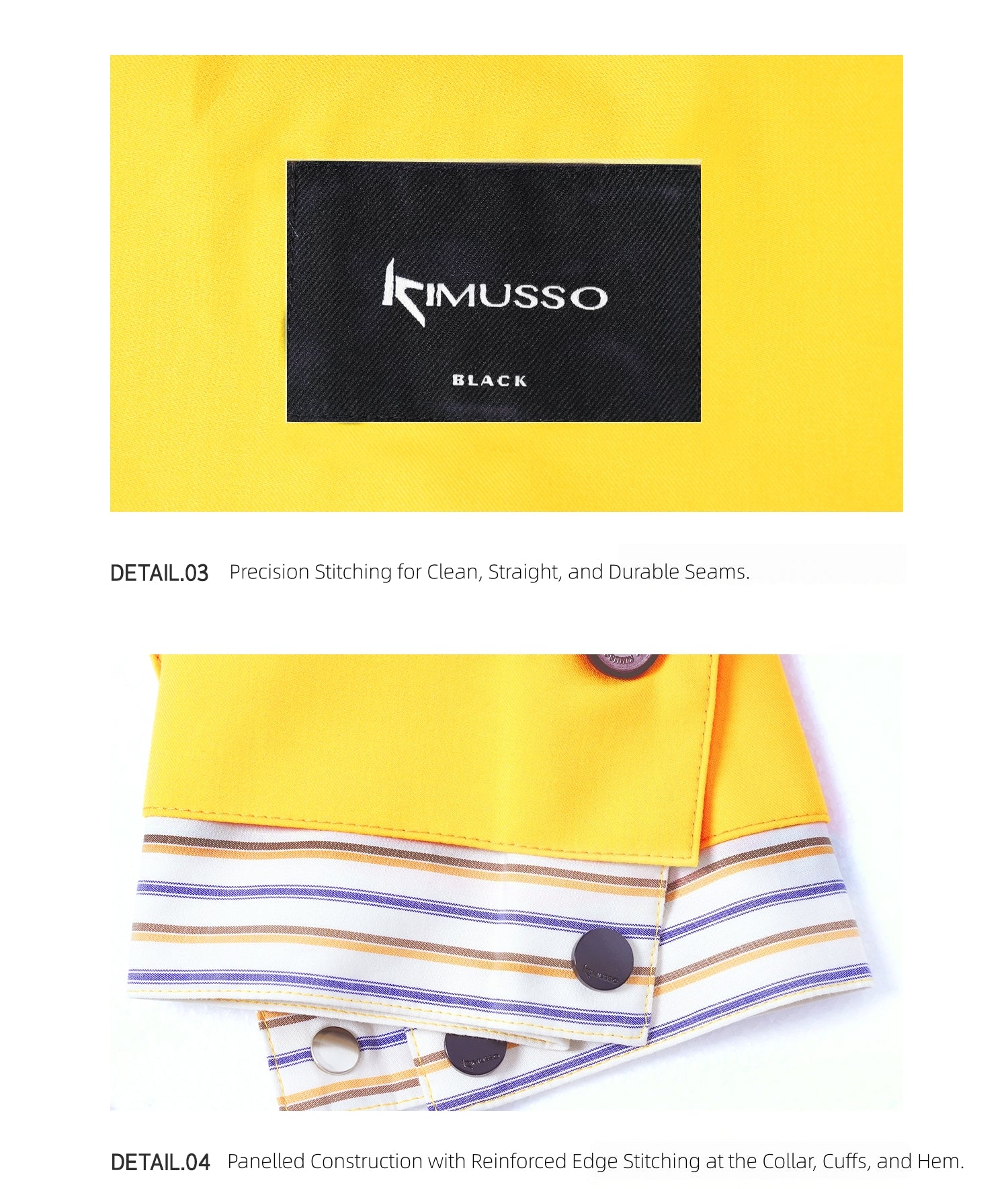KIMUSSO Signature Multi-Pocket Short-Sleeve Shirt