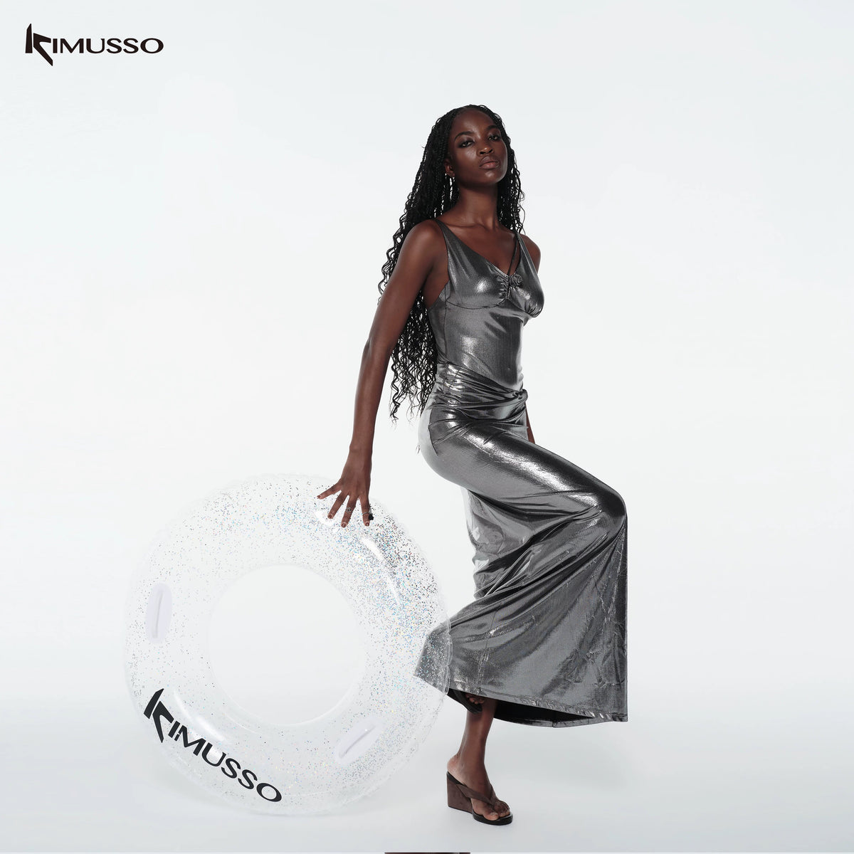 KIMUSSO Mermaid Rose Belly Skirt