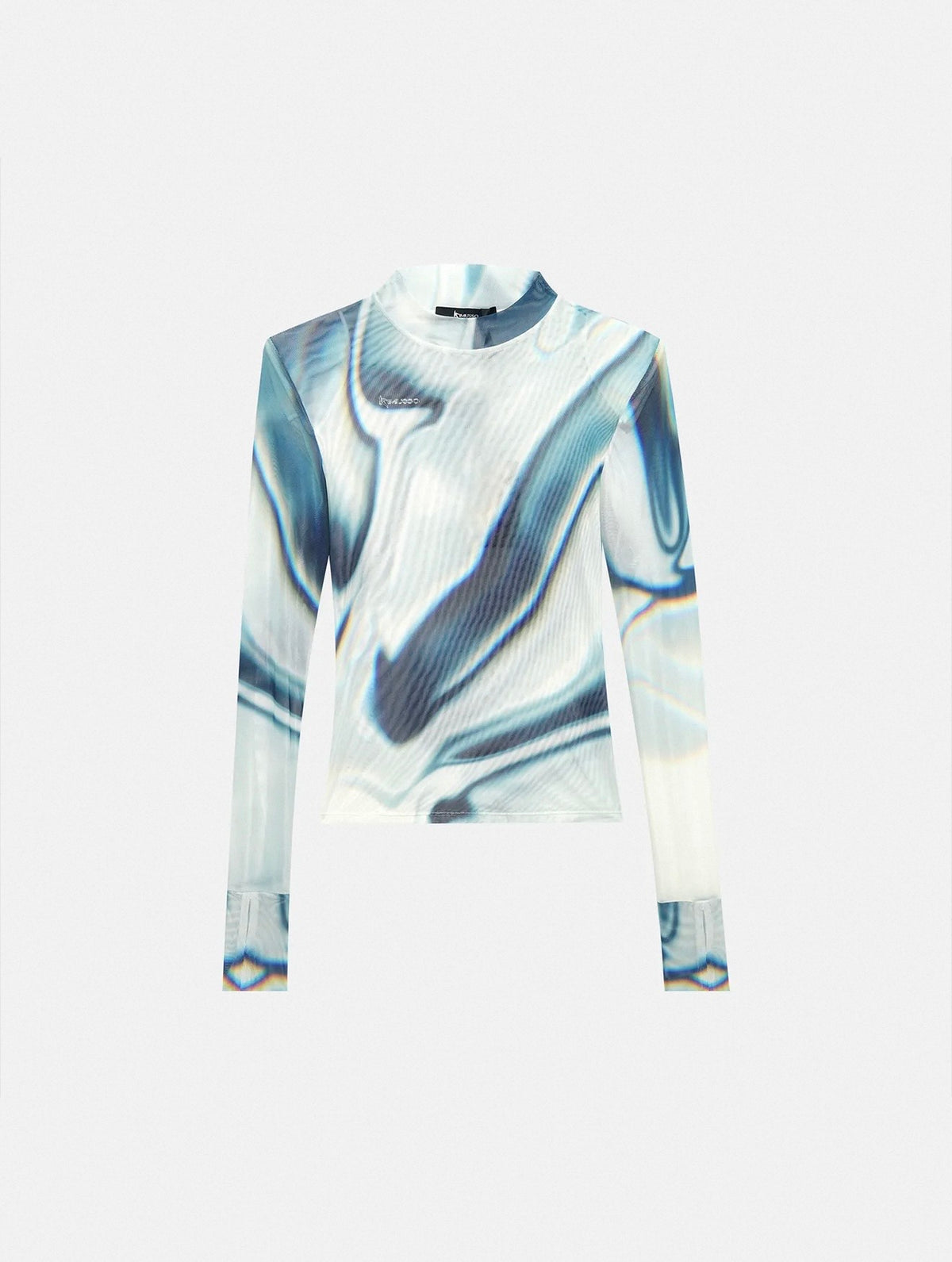 KIMUSSO speed long-sleeved mesh skin coat